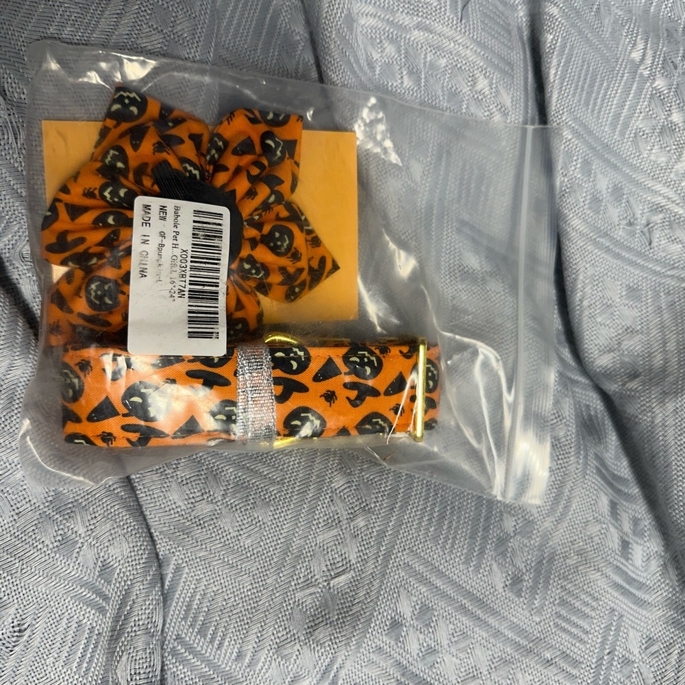Halloween Themed dog Collar